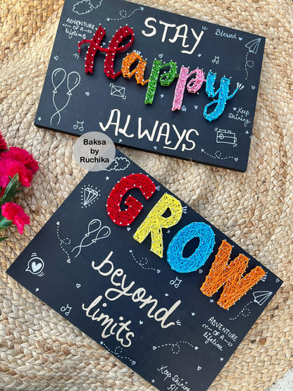 Inspirational String Art