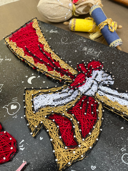 Ghatbandhan String Art with Customised Names