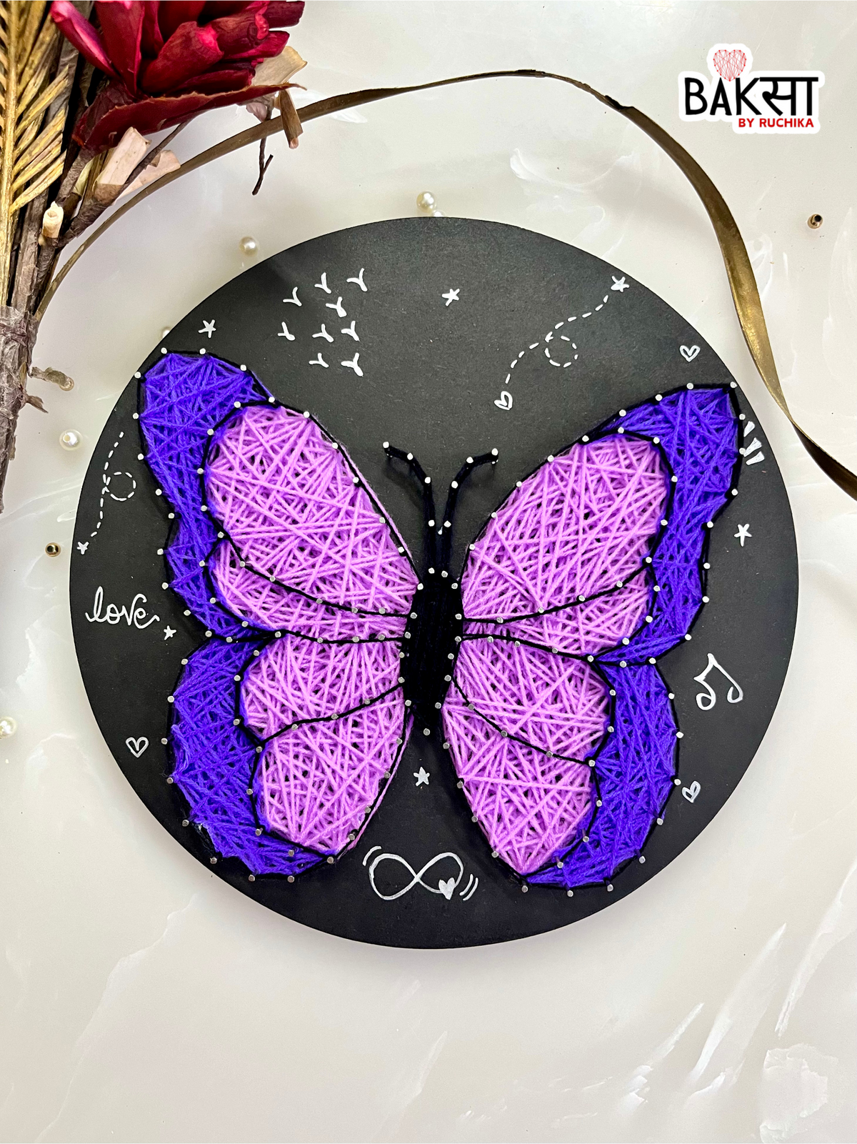 butterfly string art, gifts for kids, return gifts for kids, gift for her
